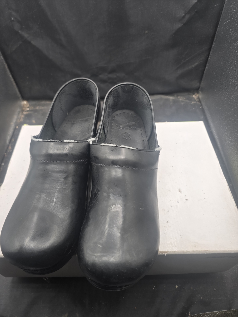Dansko Black‎ Slip-On Clogs for Men